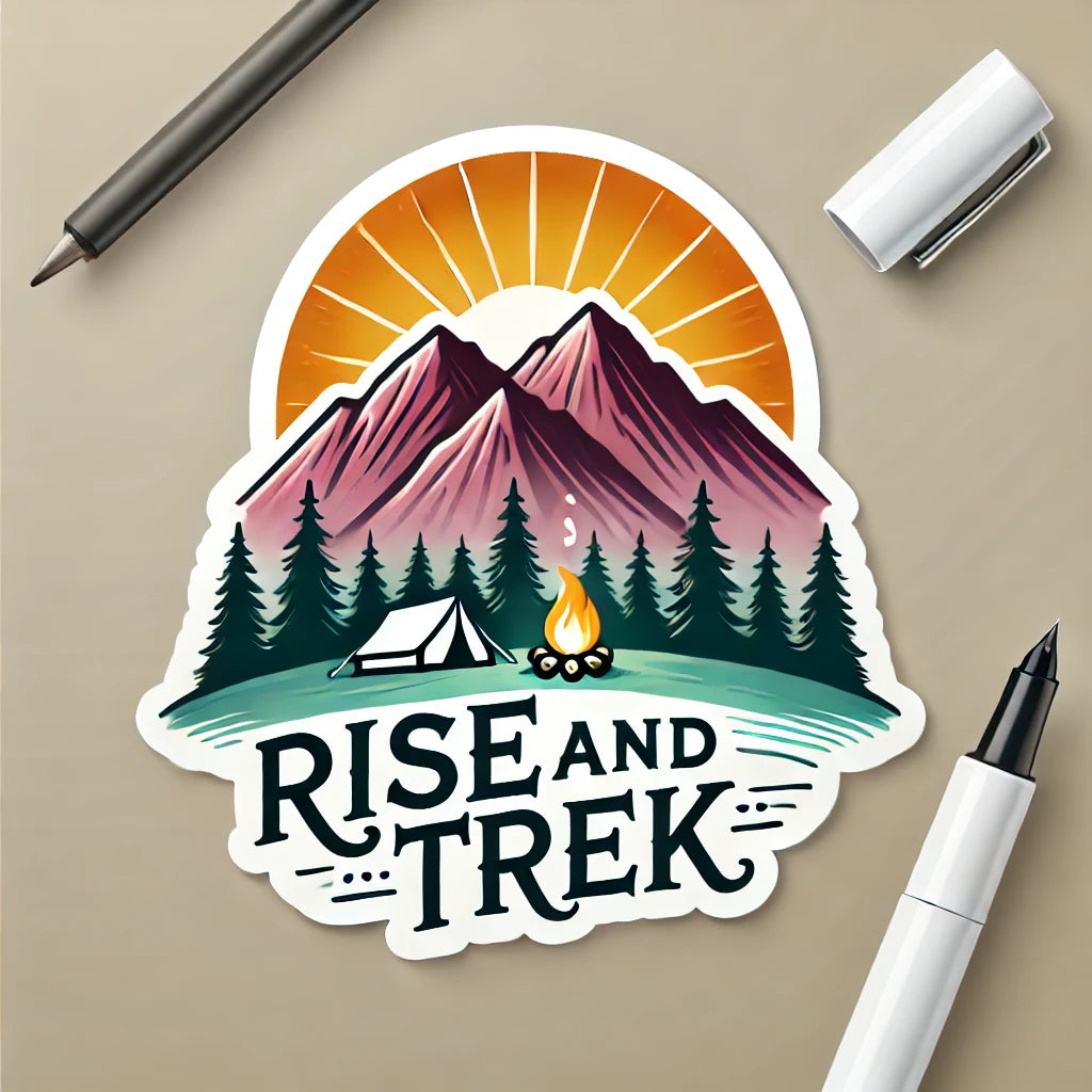 Adventure Explorer Sticker Pack - Mountains-Inspired Designs