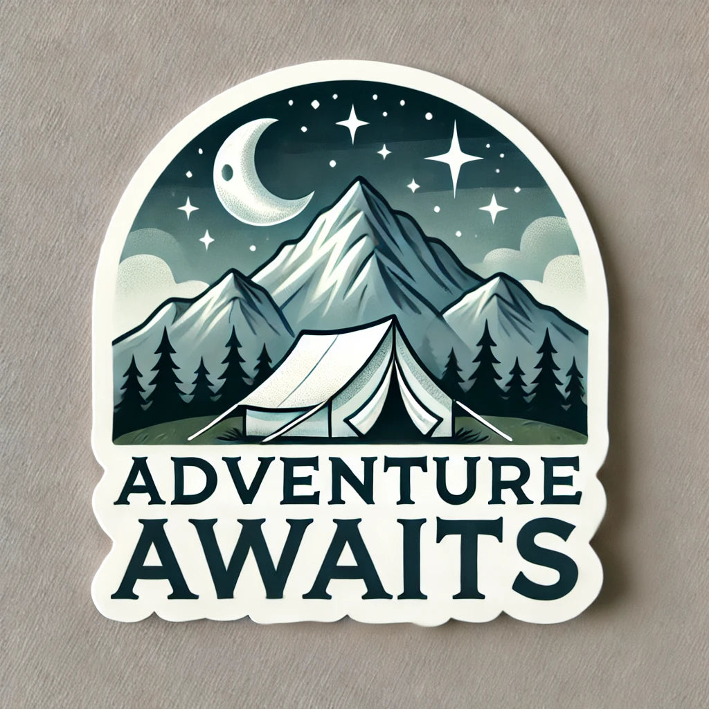 Adventure Explorer Sticker Pack - Mountains-Inspired Designs