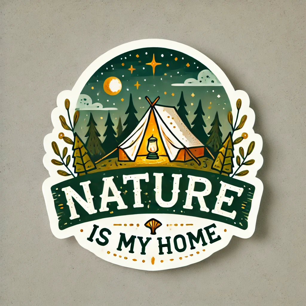 Adventure Explorer Sticker Pack - Mountains-Inspired Designs