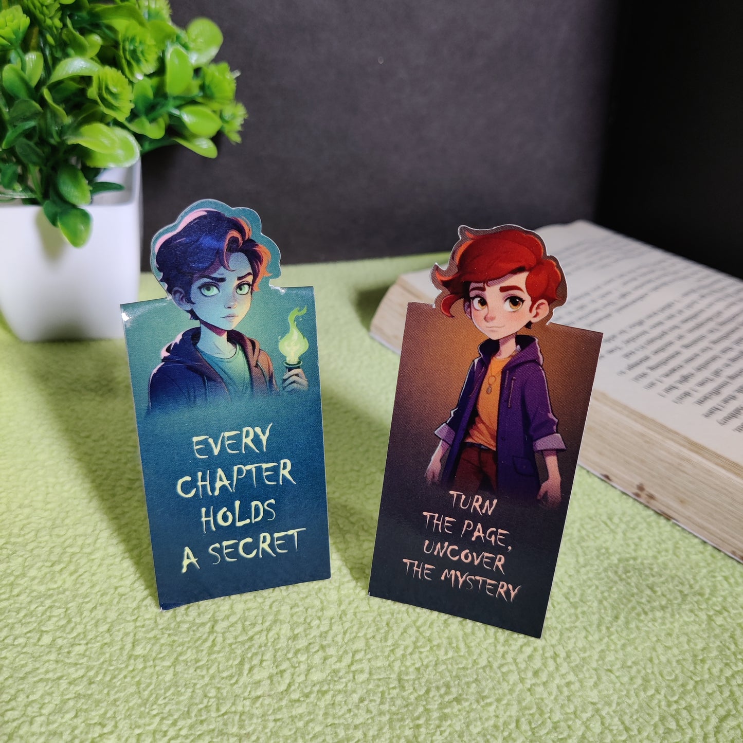 Mystic Marks: Magical Mystery Magnetic Bookmarks