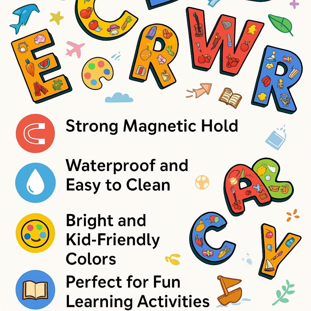 ABC Magnetic Letters: Fun Learning for Kids