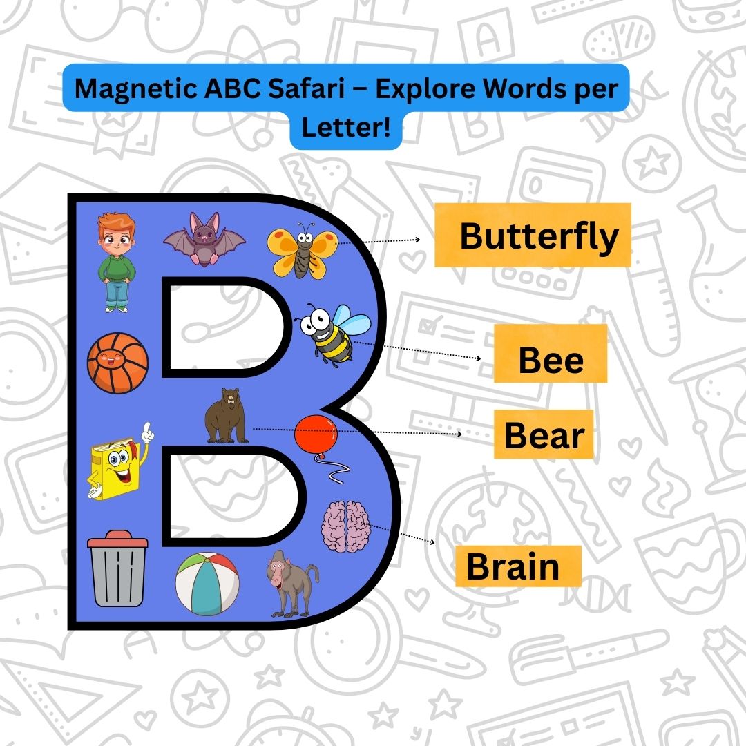 ABC Magnetic Letters: Fun Learning for Kids