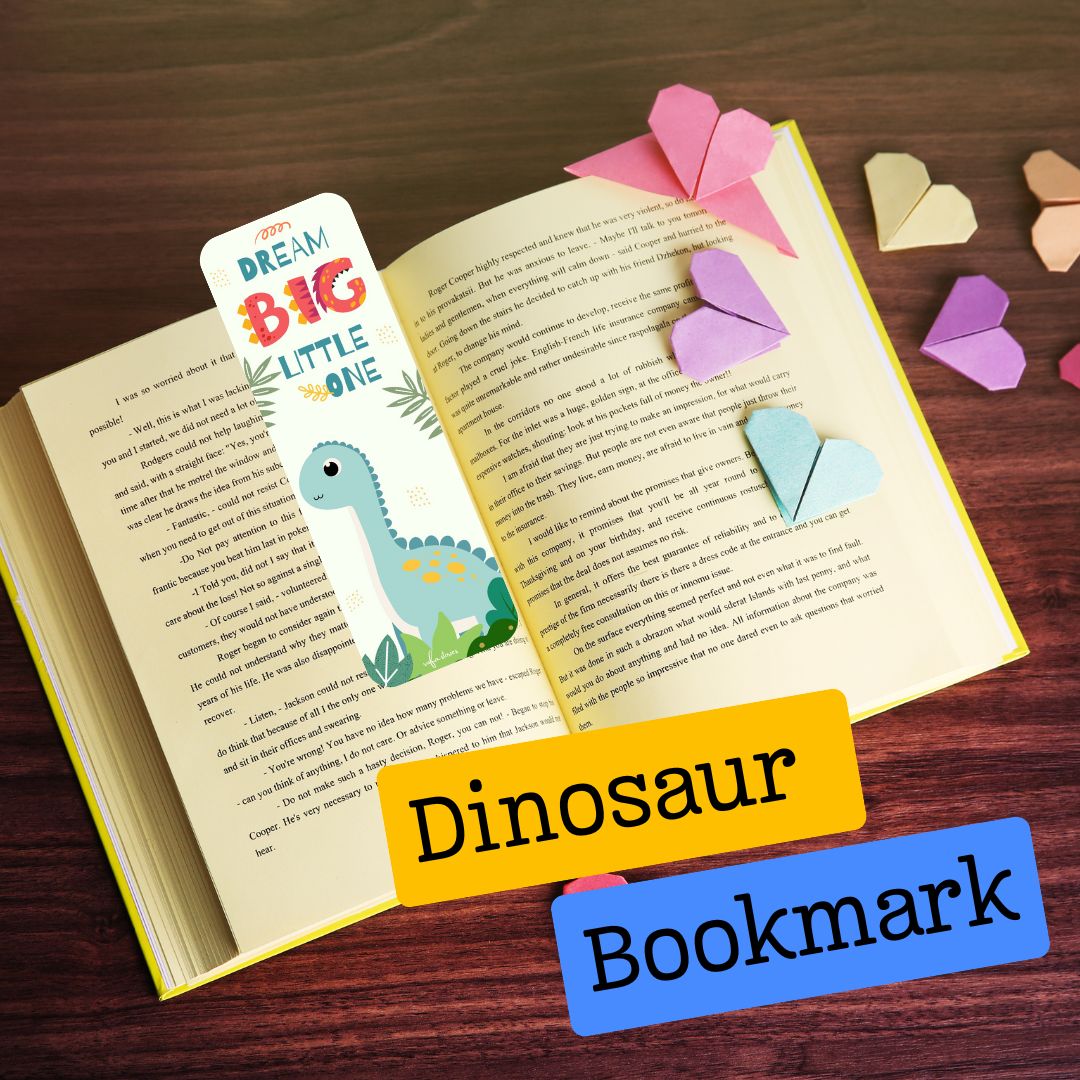 Creative Dino-mite Fun: Stickers, Magnetic Bookmarks & Magnetic Card