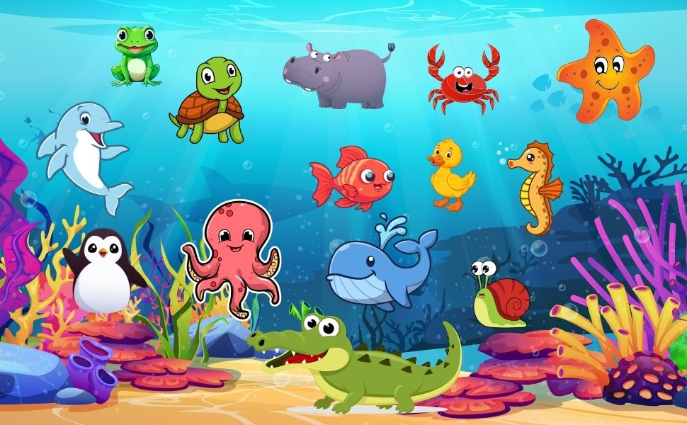 Ocean Wonders: Sea Animal Fridge Magnets