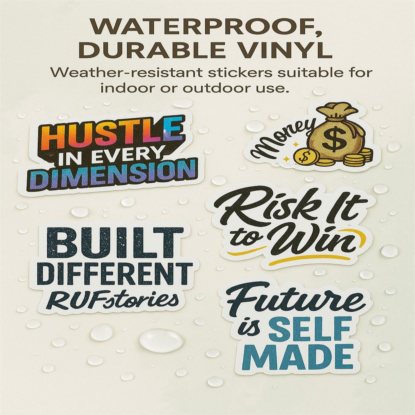 From Vision to Victory: Premium Entrepreneurs Sticker Collection
