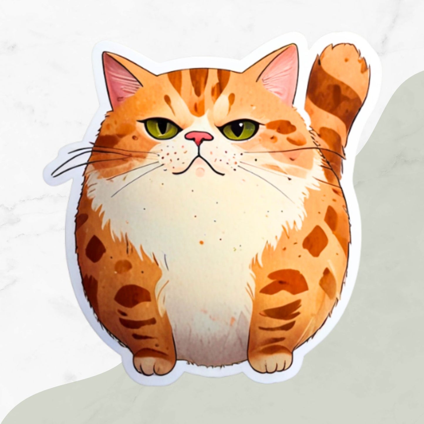 Purr-fectly Cute: Adorable Cat Stickers!