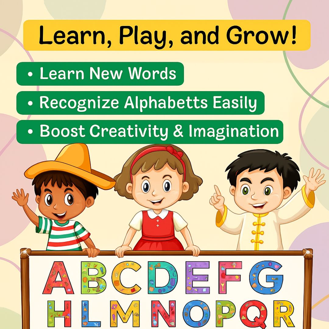 ABC Magnetic Letters: Fun Learning for Kids