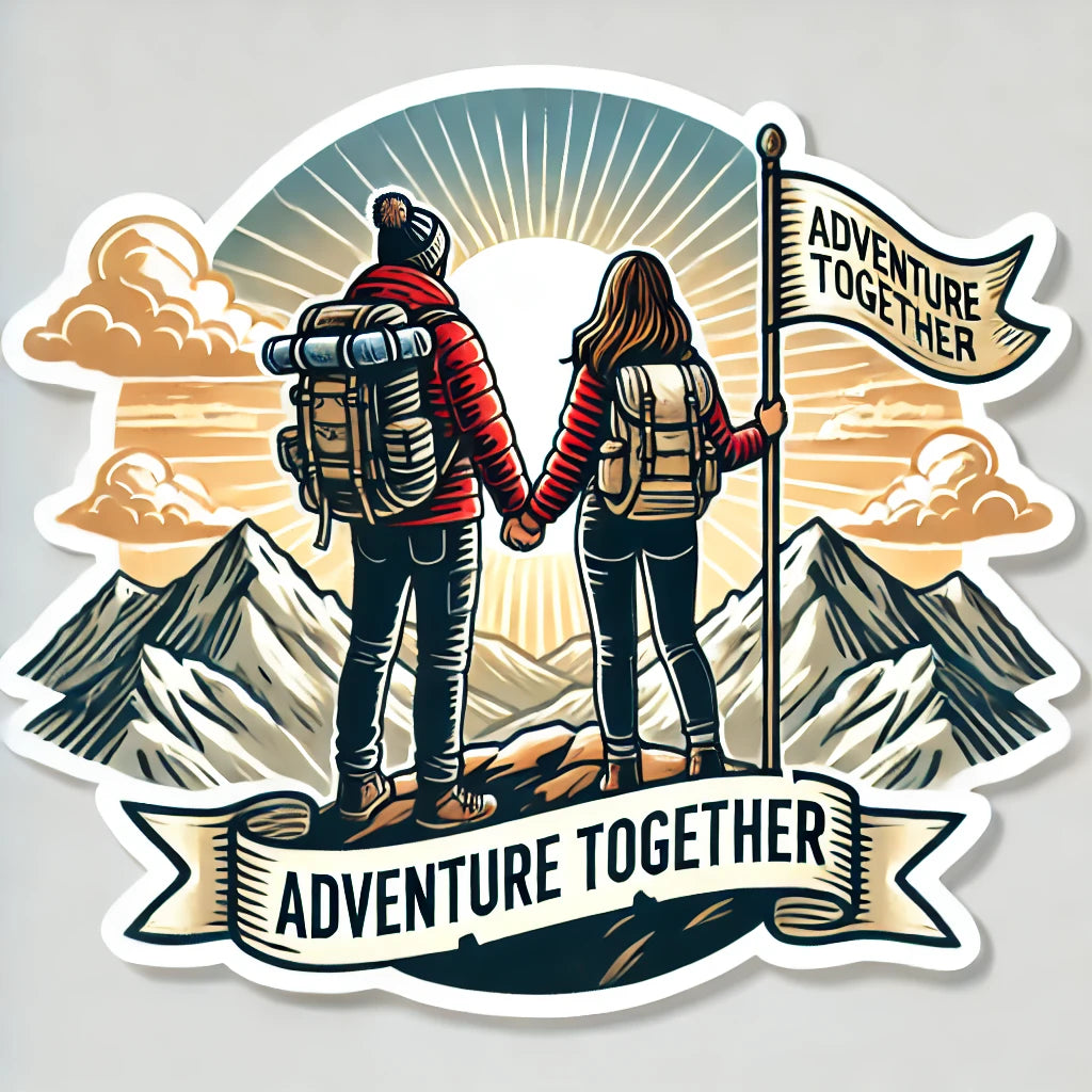 Passport to Love: Travel Couple Goals Stickers