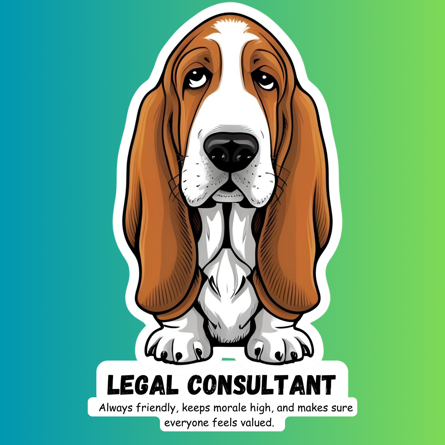 Hilarious Corporate Dog Stickers for Office Legends