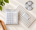 RufaStories Self-Adhesive Hook & Loop Dots – 100 Pairs | 2 cm Reusable Sticky Fastener Dots