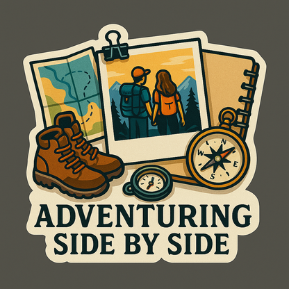 Passport to Love: Travel Couple Goals Stickers