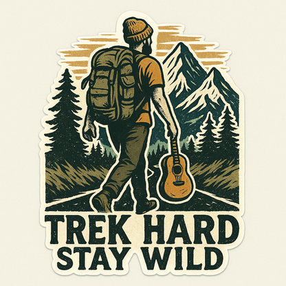 Adventure Explorer Sticker Pack - Mountains-Inspired Designs