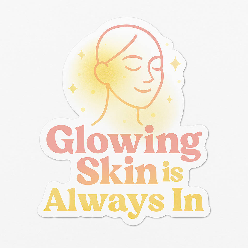 Glow Up Goals: Beauty Creator Sticker Pack