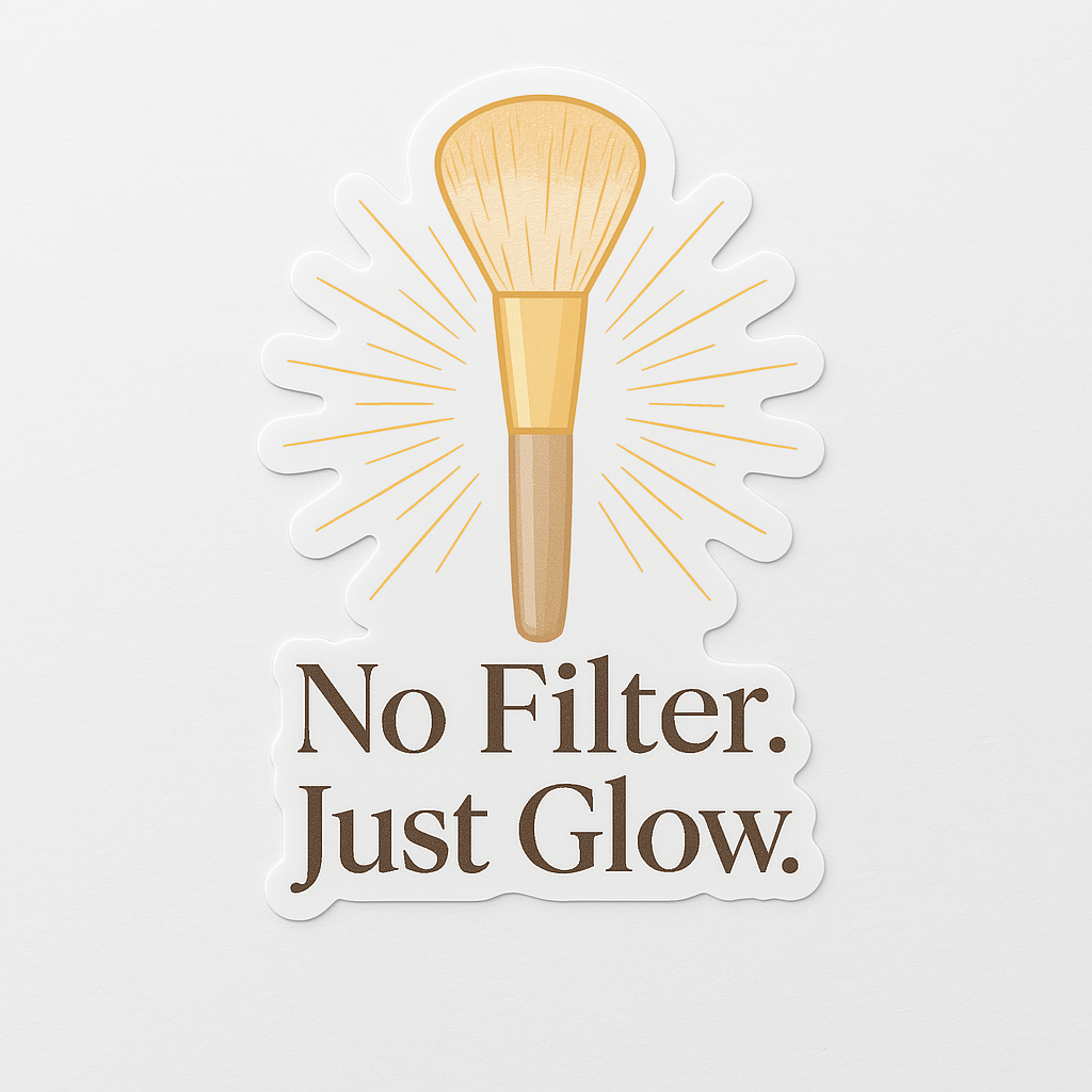 Glow Up Goals: Beauty Creator Sticker Pack