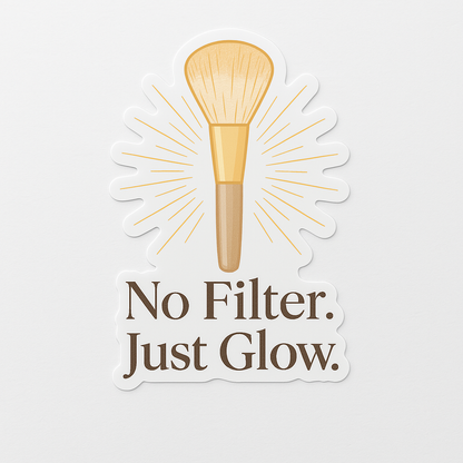 Glow Up Goals: Beauty Creator Sticker Pack