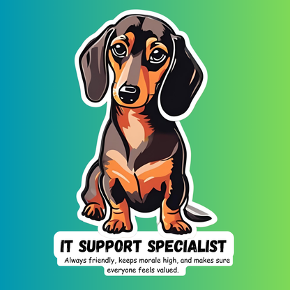 Hilarious Corporate Dog Stickers for Office Legends