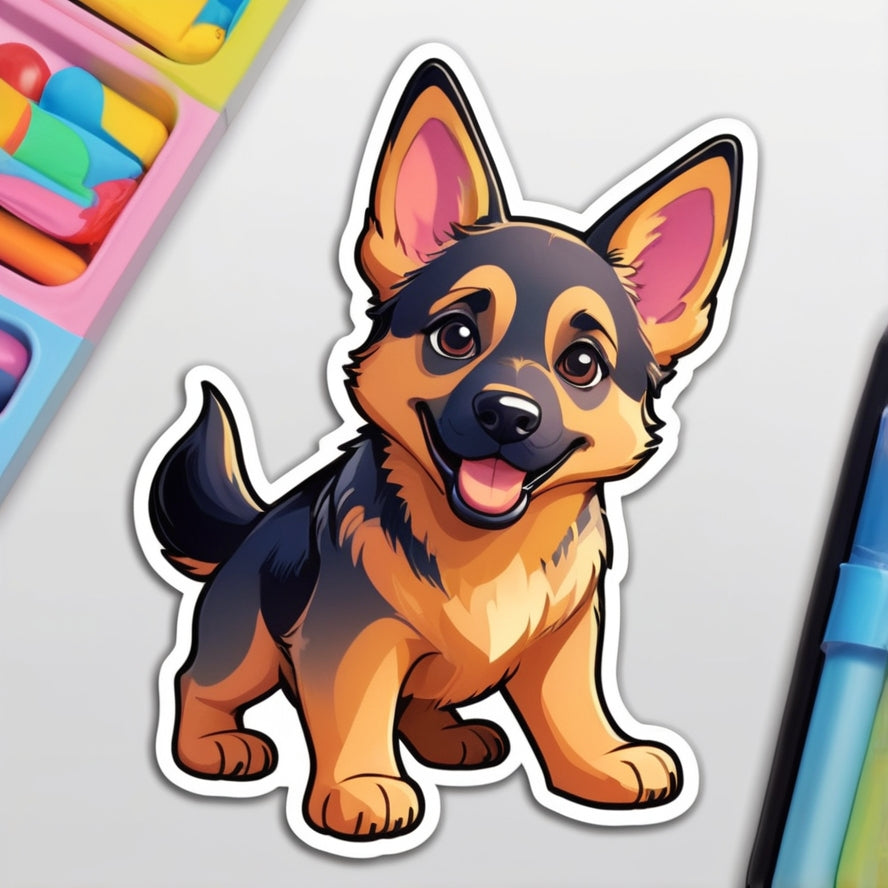 Dog Fun Pack – Stickers, Coloring Sheets, Magnetic Card & Bookmark | Perfect for Dog Lovers & Kids