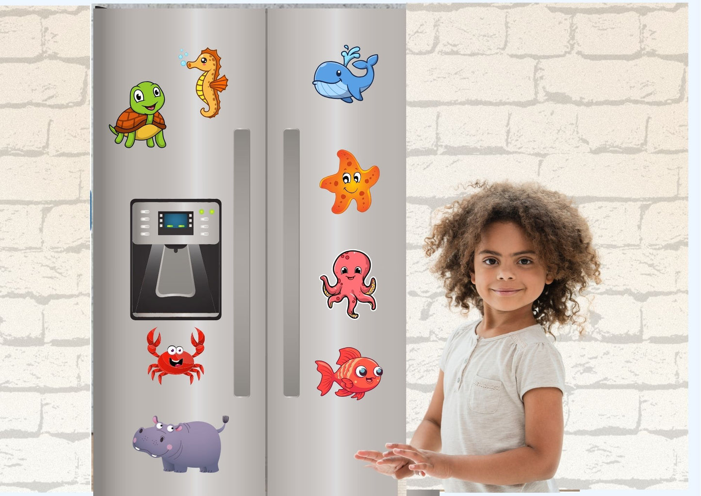 Ocean Wonders: Sea Animal Fridge Magnets
