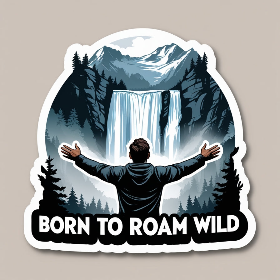 Adventure Explorer Sticker Pack - Mountains-Inspired Designs