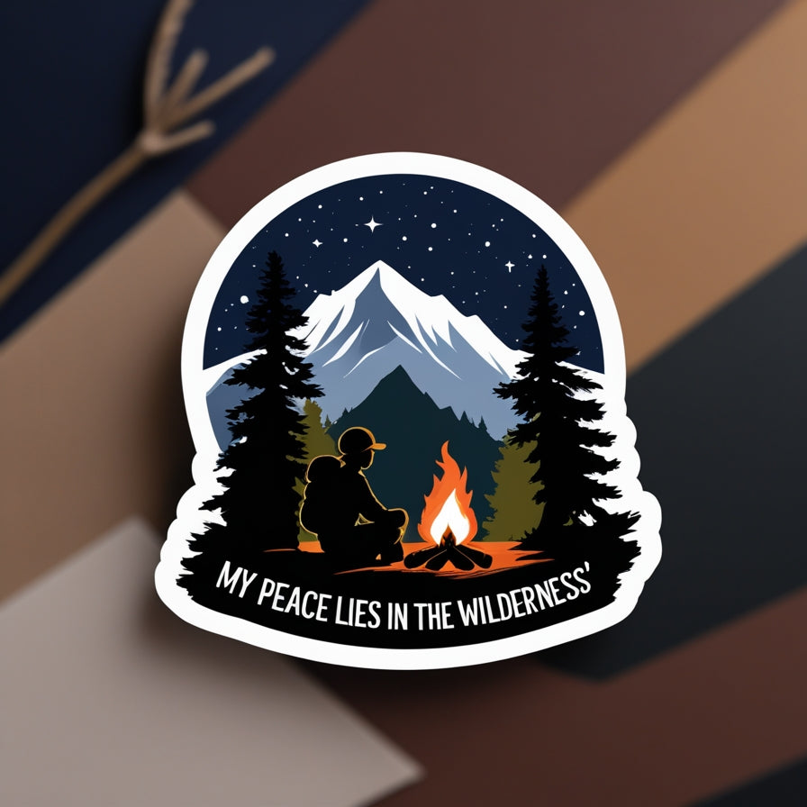 Adventure Explorer Sticker Pack - Mountains-Inspired Designs
