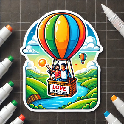 Passport to Love: Travel Couple Goals Stickers