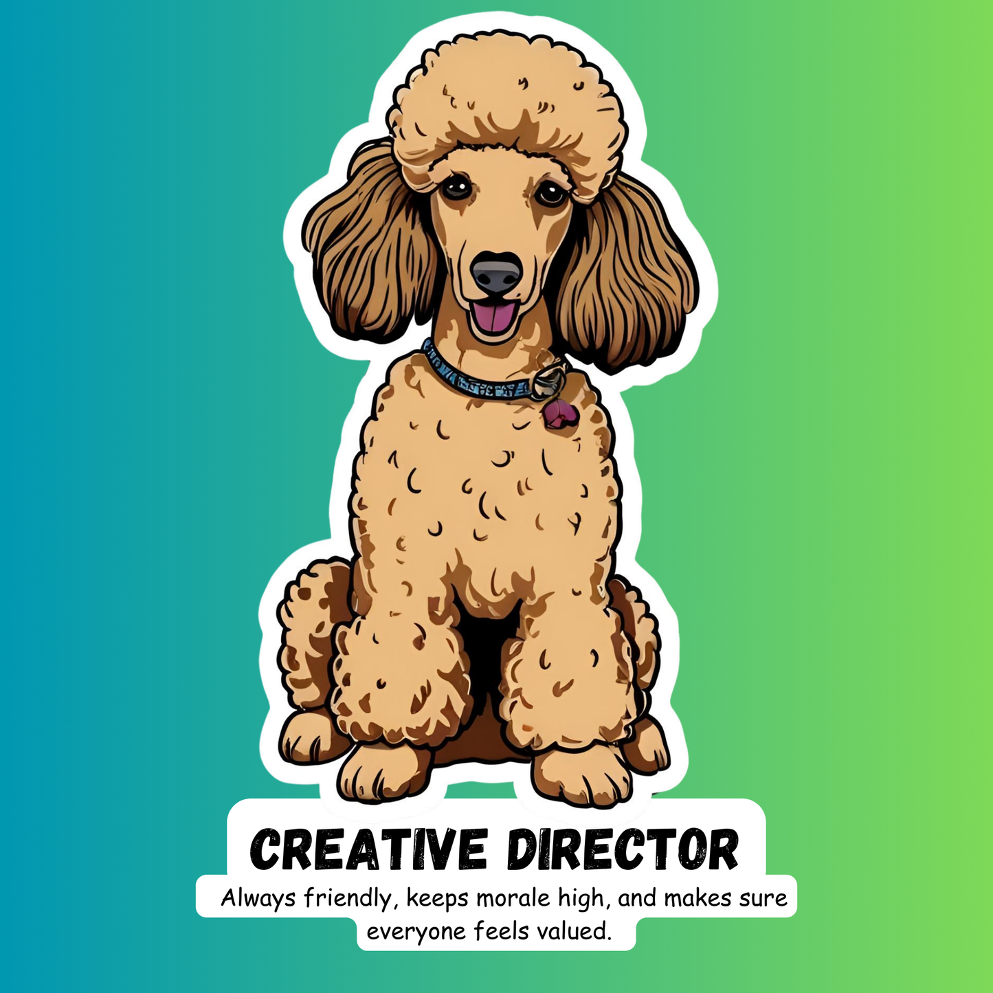 Hilarious Corporate Dog Stickers for Office Legends