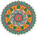 Rangoli Sticker for Floor Decoration, 15 x 15 cm Self Adhesive Waterproof Rangoli Sticker for Diwali Decoration, Pooja Room, Entrance & Home Decor, Peel and Stick Festive Rangoli