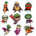 Super Vegetable Fridge Magnets