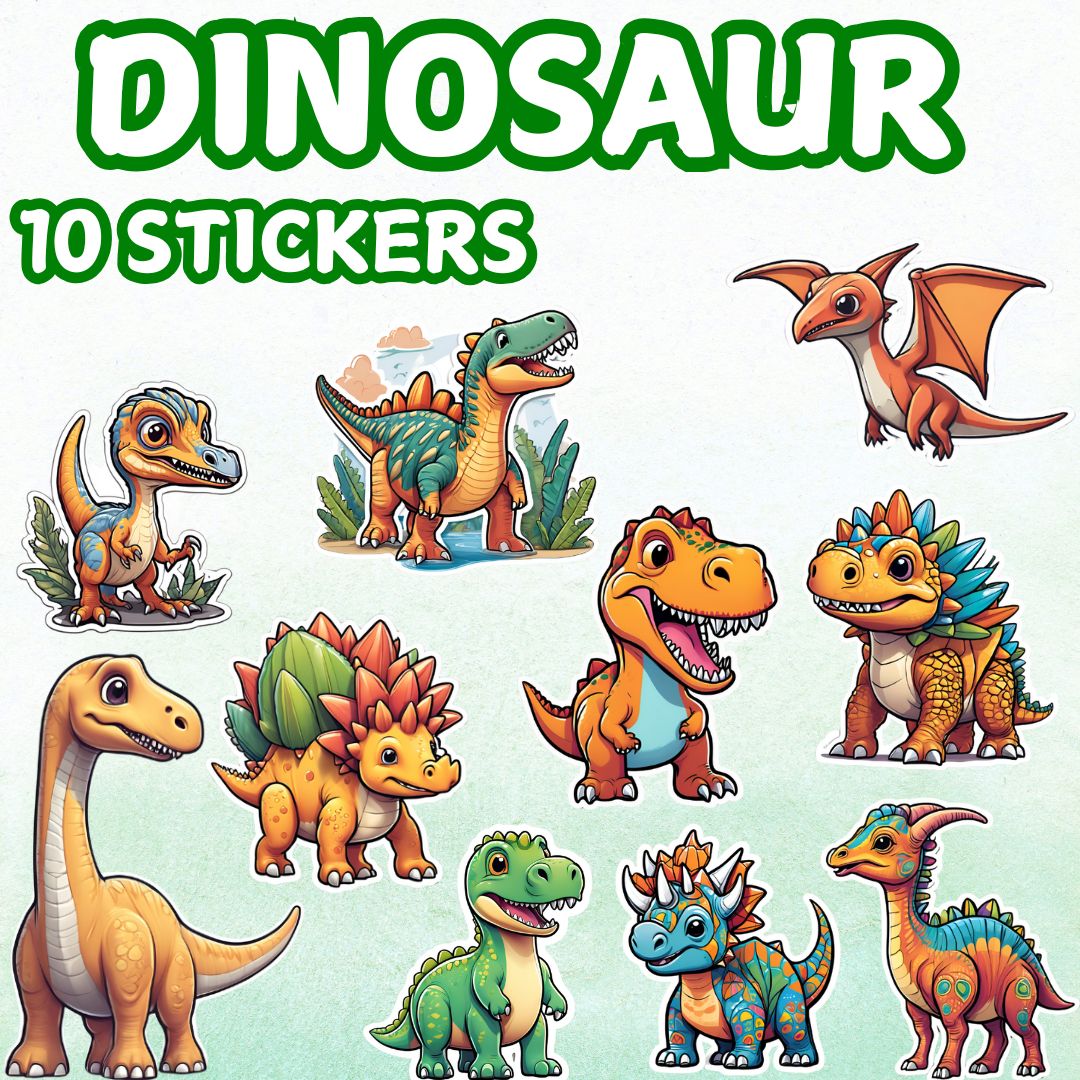 Roarsome Dino Sticker Pack