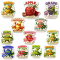 RufaStories Super Fruit Fridge Magnets for Kids – Set of 11 | Fun Educational Learning Magnets