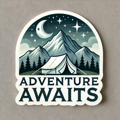 Adventure Explorer Sticker Pack - Mountains-Inspired Designs
