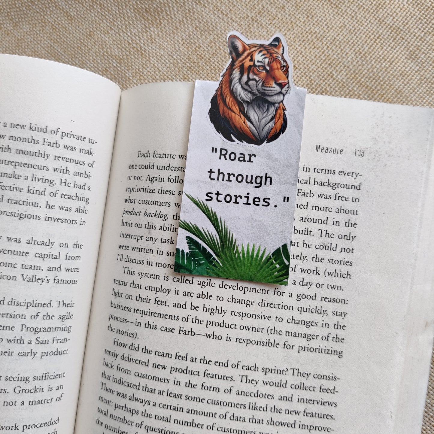Wild Reads: Animal-Themed Magnetic Bookmarks