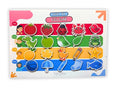 RufaStories Sort by Colour Learning Magnets for Kids – 40 Magnets + 2 A4 Activity Boards | Colour Sorting Game